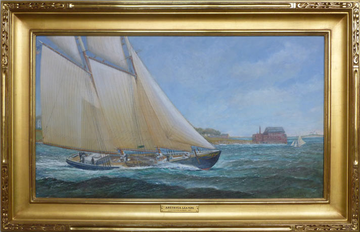 Arethusa Leaving Gloucester Harbor