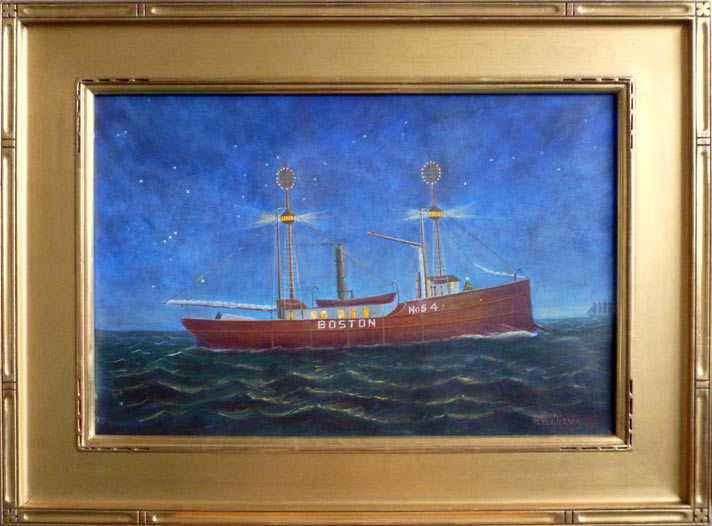 The Lightship Boston no.54 1894