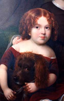 Children with Their Dog - after